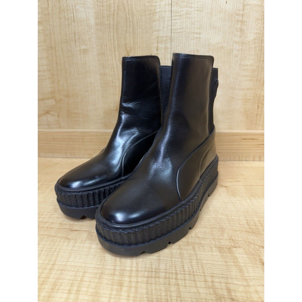 FENTY x PUMA Rihanna Chelsea Sneaker Boot (Women’s, Size 5.5, Black) - Picture 4 of 16